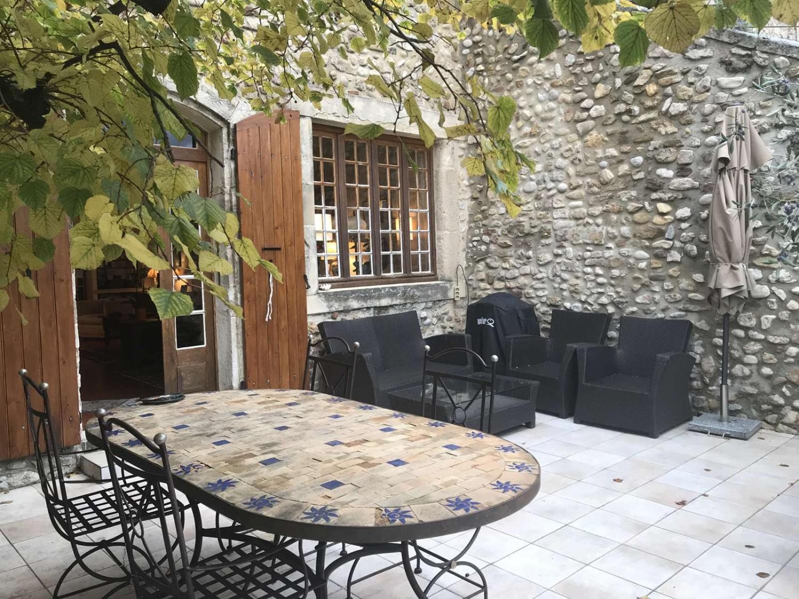 Gite Belle Vue Bed and Breakfast Visan Exterior foto